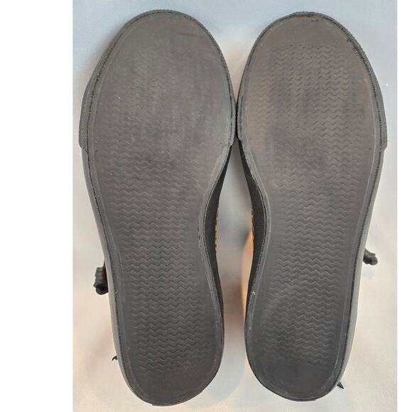 Sperry X Rebecca Minkoff Leather Leopard Print High-Top Sneakers NIB Womens 7.5 - Picture 9 of 12